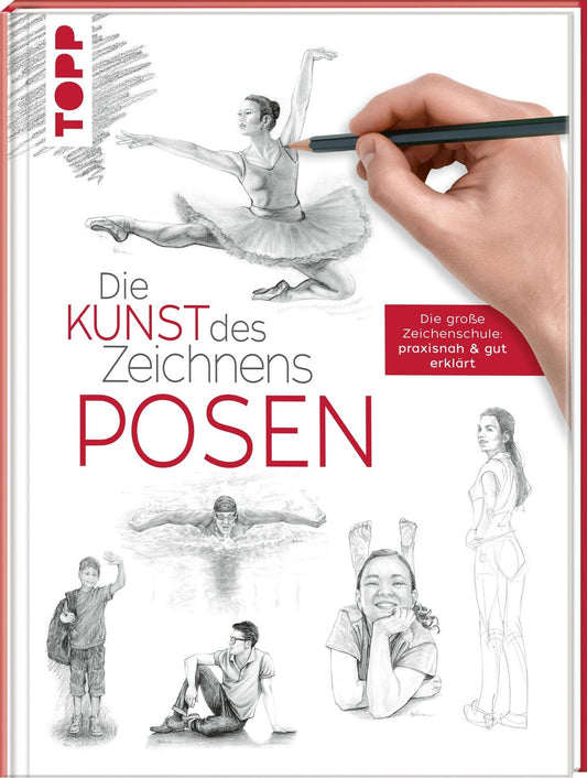 Frech Die Kunst des Zeichnens - Posen (Deutsch, 2023, Stephanie Goldman, Ken Goldman, Wiebke Krabbe)