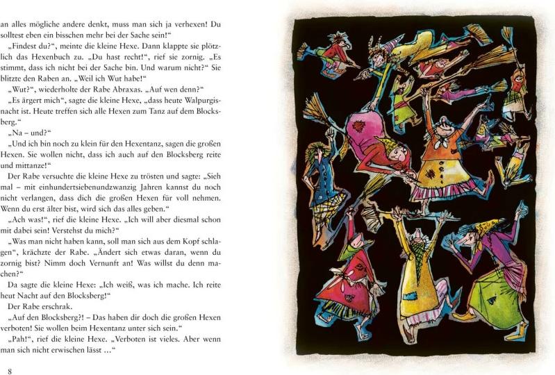 Thienemann Die kleine Hexe (Deutsch, 2023, Mathias Weber, Winnie Gebhardt, Otfried Preussler)