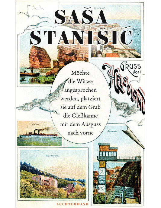 Luchterhand Möchte die Witwe angesprochen werden, platziert sie auf dem Grab die Gießkanne mit dem Ausguss nach (Deutsch, 2024, Saa Stanii?)