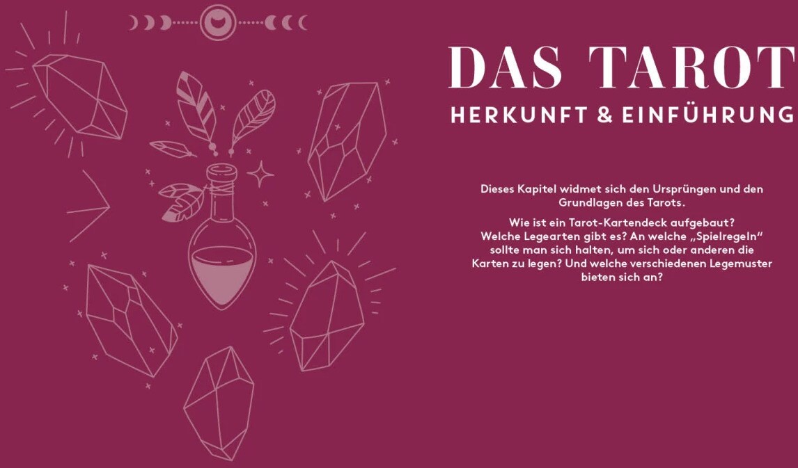 Edition Fischer Tarot Kartenset Dein Blick in die Zukunft (Deutsch, 2023)