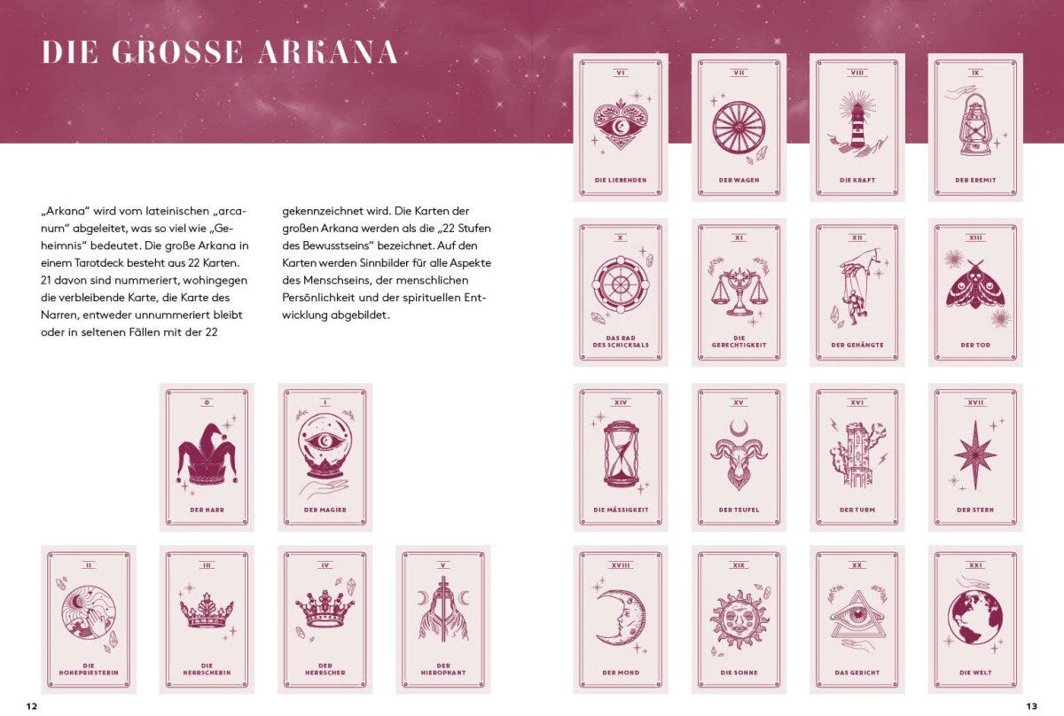 Edition Fischer Tarot Kartenset Dein Blick in die Zukunft (Deutsch, 2023)