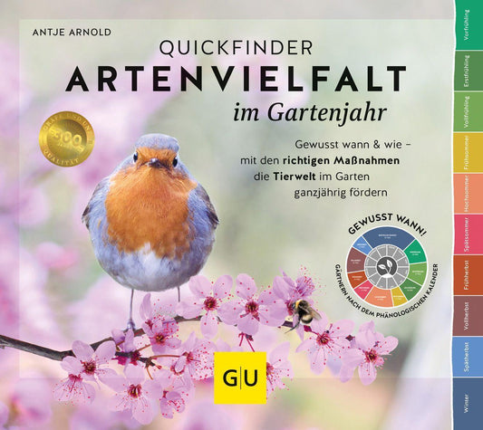 GU Quickfinder Artenvielfalt im Gartenjahr (Deutsch, 2023, Antje Arnold)