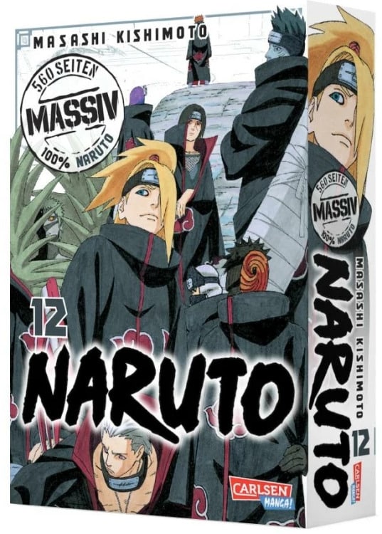 Carlsen NARUTO Massiv 12 (Deutsch, 2018, Masashi Kishimoto)