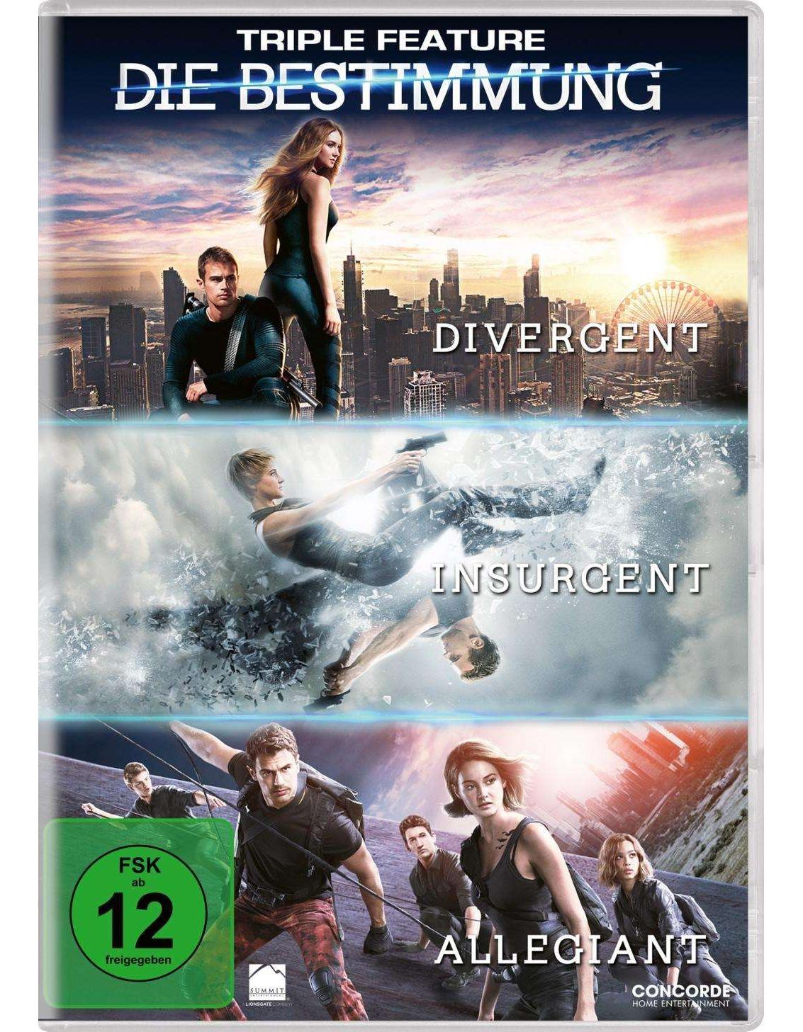 Concorde Die Bestimmung - Triple Feature (DVD, 2017, Deutsch)