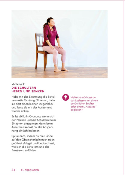 Singliesel Yoga auf dem Stuhl für Senioren (Deutsch, 2022, Christine Grein-de Lima)