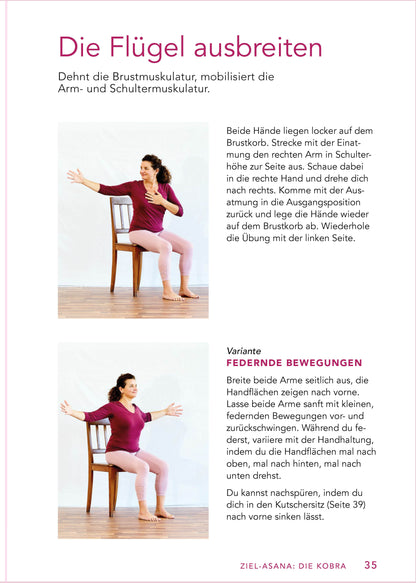 Singliesel Yoga auf dem Stuhl für Senioren (Deutsch, 2022, Christine Grein-de Lima)