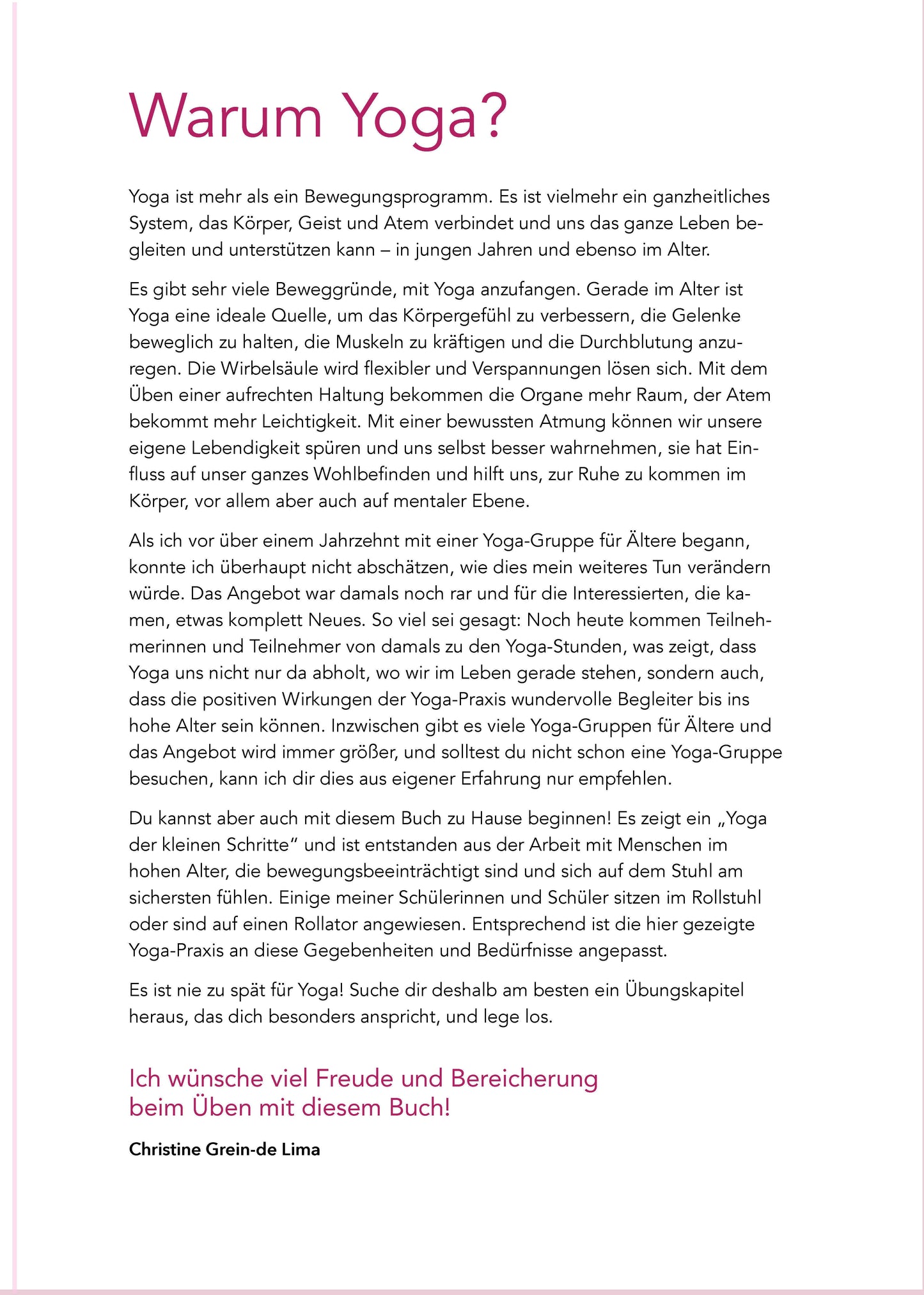 Singliesel Yoga auf dem Stuhl für Senioren (Deutsch, 2022, Christine Grein-de Lima)