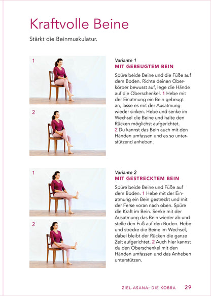 Singliesel Yoga auf dem Stuhl für Senioren (Deutsch, 2022, Christine Grein-de Lima)