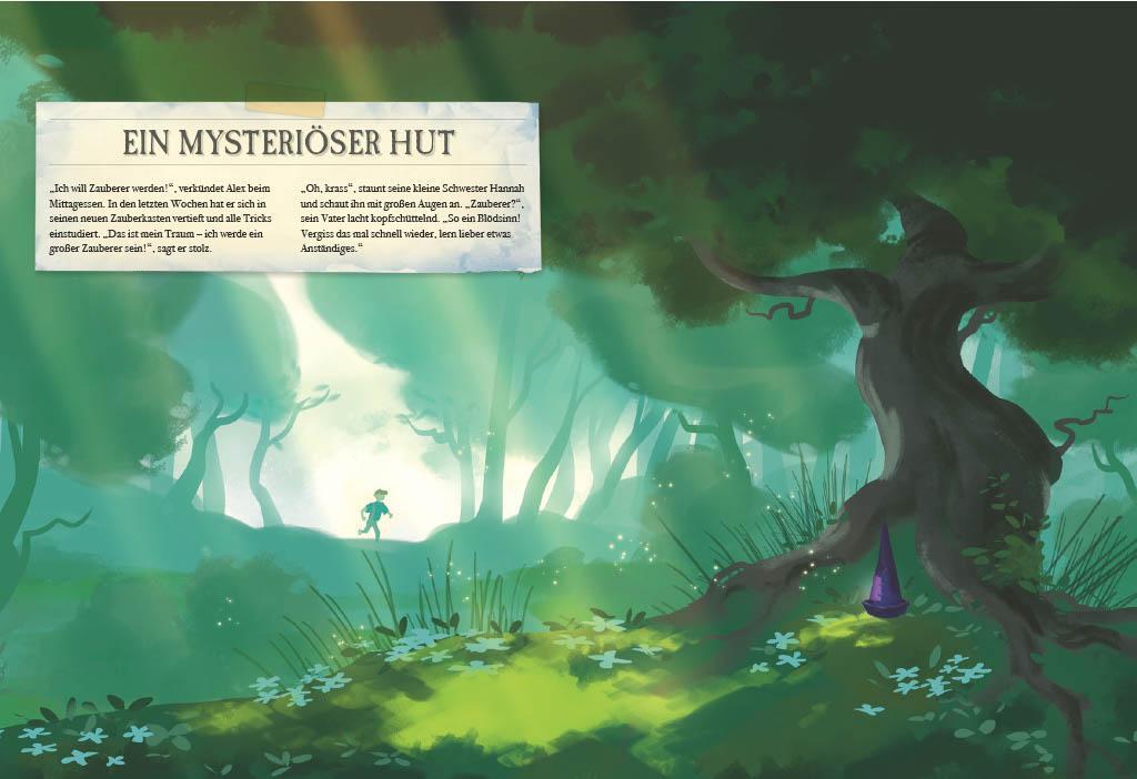 Sophie Verlag Verborgene Welt der Zauberei (Deutsch, 2023, Christine Schreier, Leanna Geideck, Julius Frack)