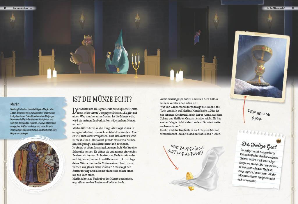 Sophie Verlag Verborgene Welt der Zauberei (Deutsch, 2023, Christine Schreier, Leanna Geideck, Julius Frack)