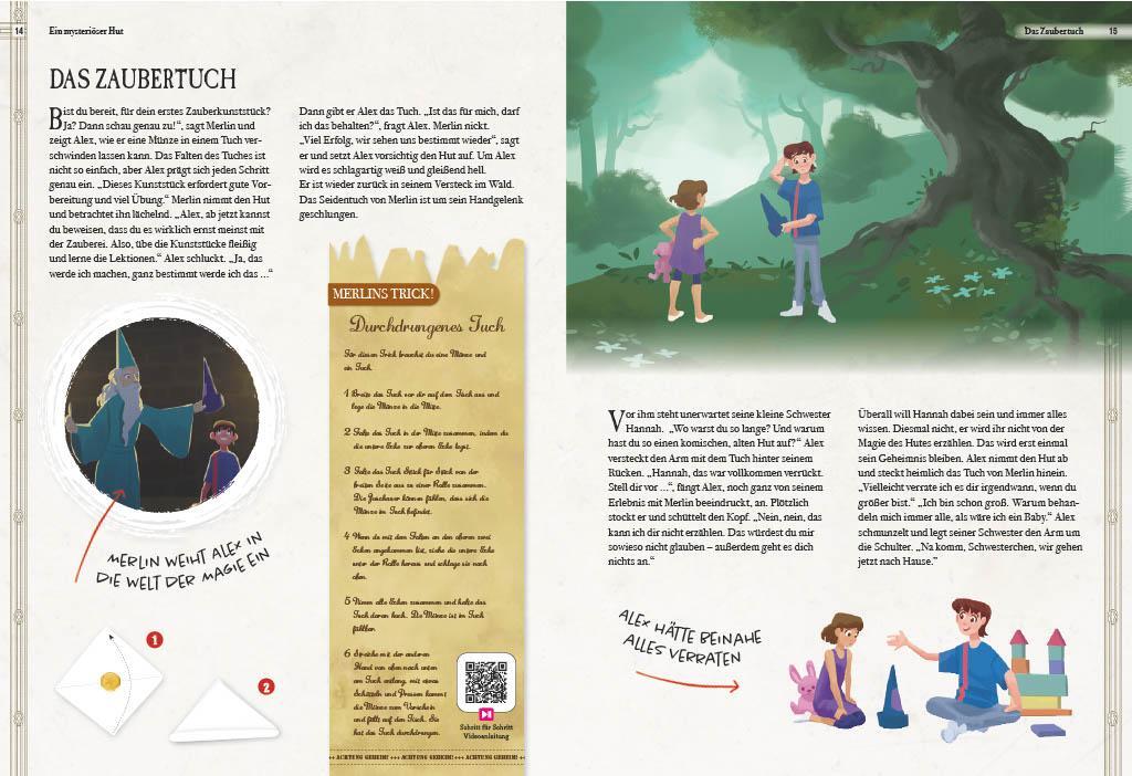 Sophie Verlag Verborgene Welt der Zauberei (Deutsch, 2023, Christine Schreier, Leanna Geideck, Julius Frack)