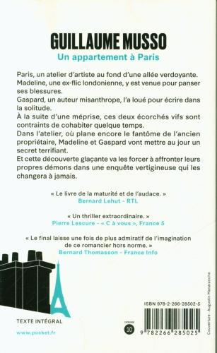 Pocket Un appartement à Paris (Französisch, 2018, Musso Guillaume)