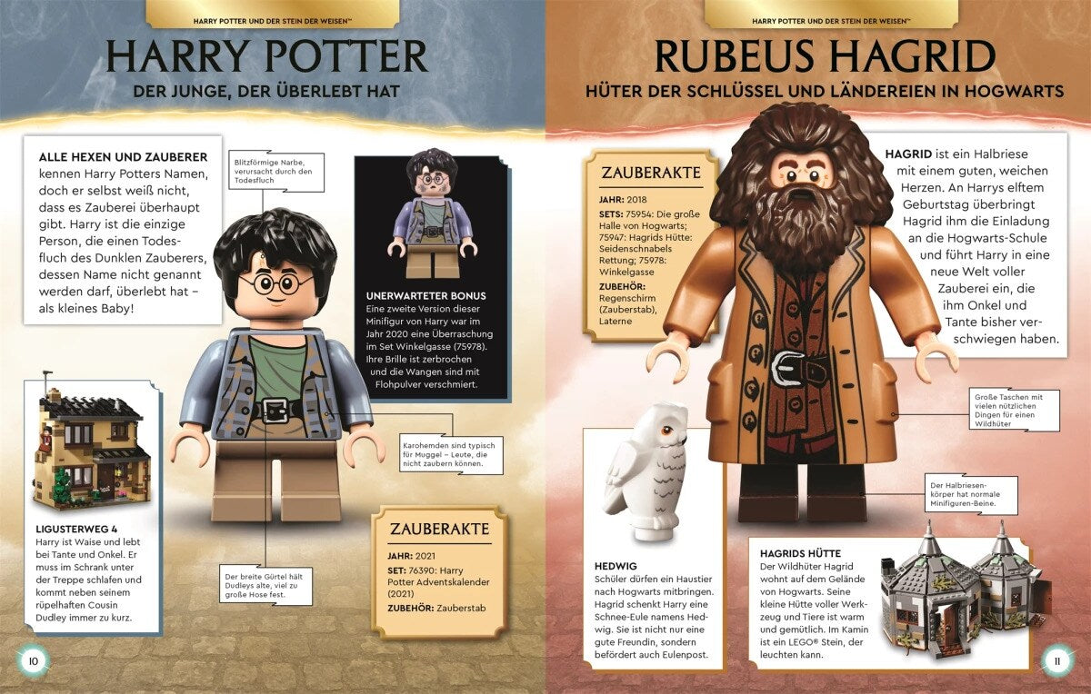 Dorling Kindersley Lego Harry Potter Lexikon der Minifiguren (Deutsch, 2023, Elizabeth Dowsett)