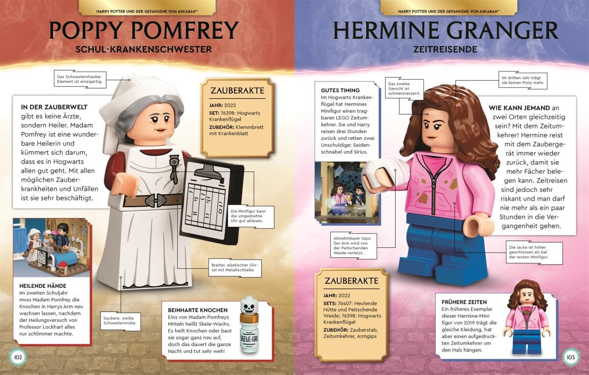Dorling Kindersley Lego Harry Potter Lexikon der Minifiguren (Deutsch, 2023, Elizabeth Dowsett)