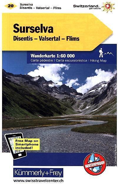 Hallwag Kümmerly+Frey Surselva 60000