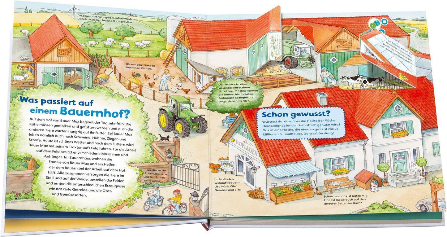 Bookii WAS IST WAS Junior Komm mit auf den Bauernhof! (Deutsch, 2018, Christina Braun, Claudia Kaiser, Martin Lickleder, Silke Voigt)