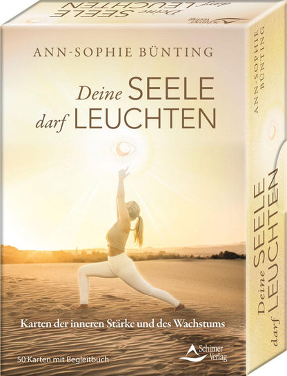 Schirner Deine Seele darf leuchten - Karten der inneren Stärke und des Wachstums (Deutsch, 2021, Ann-Sophie Bünting)