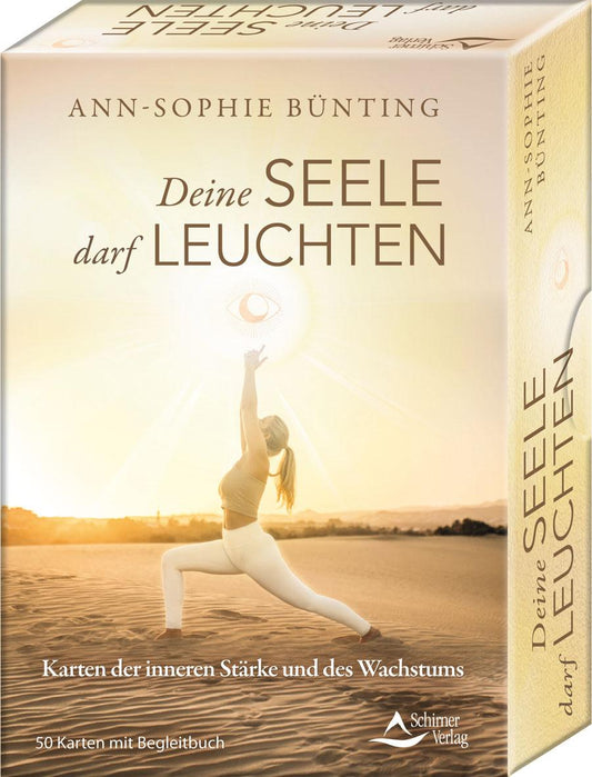 Schirner Deine Seele darf leuchten - Karten der inneren Stärke und des Wachstums (Deutsch, 2021, Ann-Sophie Bünting)