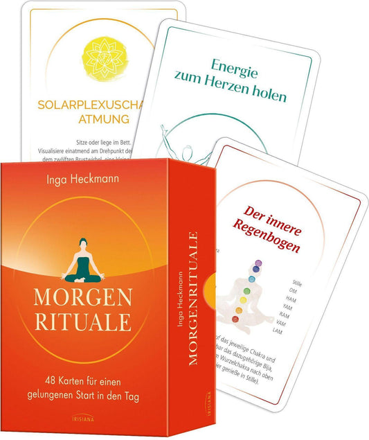 Irisiana Morgenrituale - 48 Karten für einen gelungenen Start in den Tag (Deutsch, 2023, Inga Heckmann)