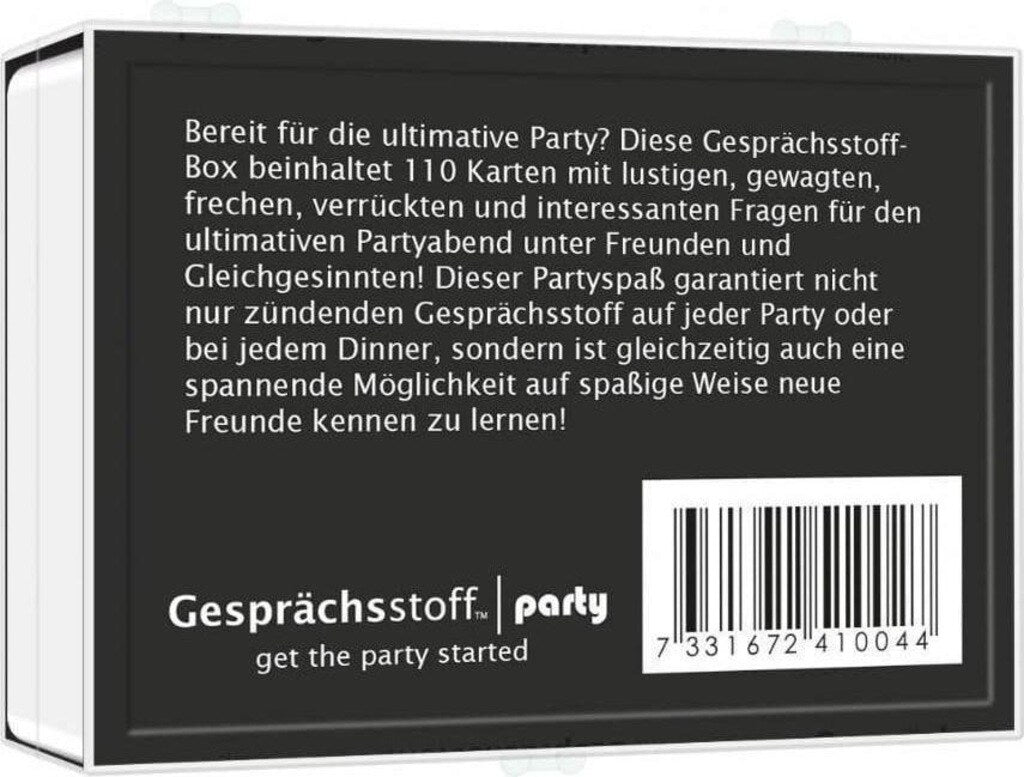 Kylskapspoesi Gesprächsstoff: Party