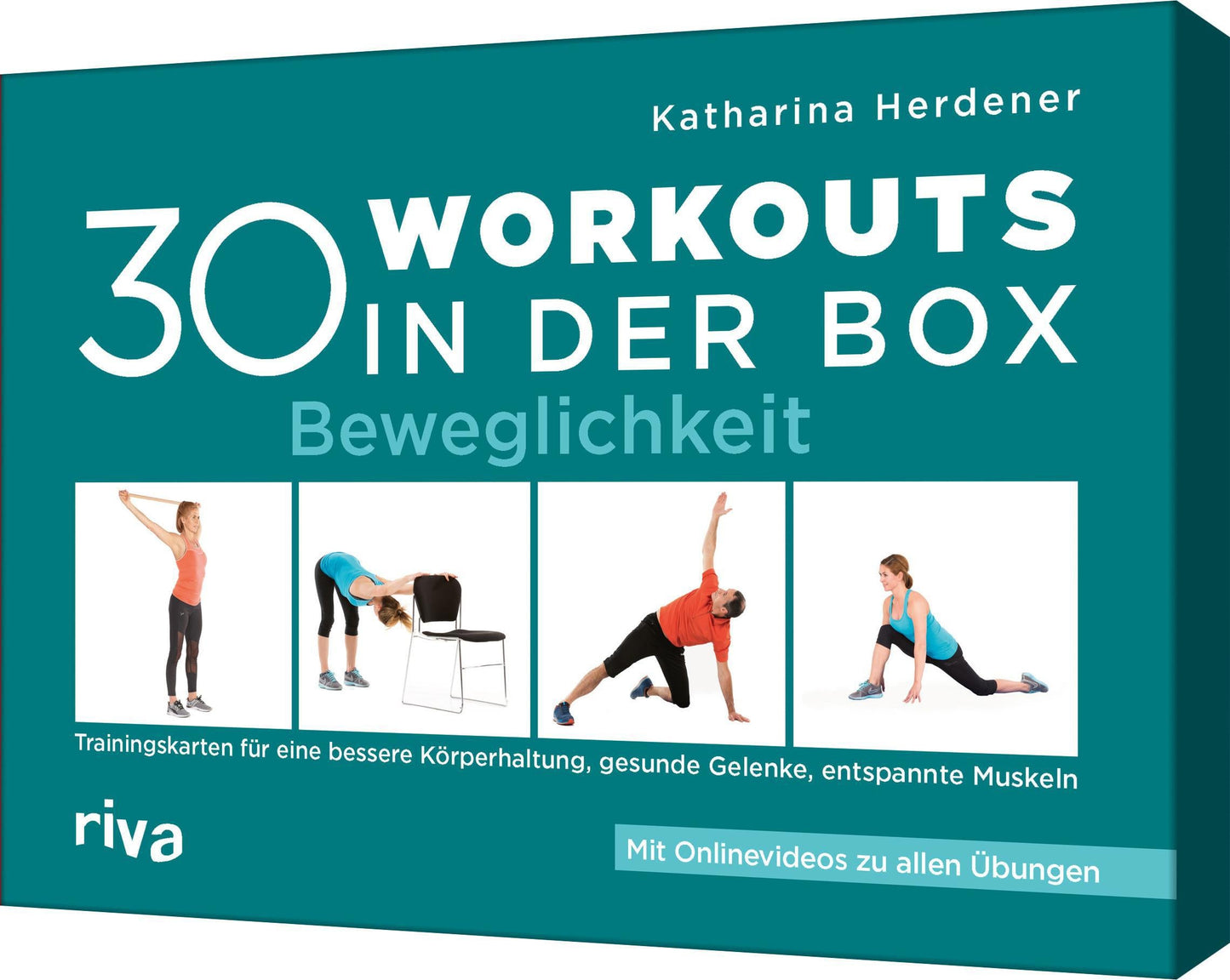 Verlagsgruppe 30 Workouts in der Box - Beweglichkeit (Deutsch, 2022, Katharina Herdener)