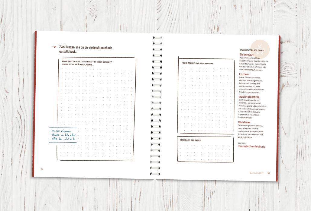 Nova MD Die Rauhnächte - Im Fluss der Zeiten: Ein Workbook für die 12 heiligen Nächte mit viel Raum für (Deutsch, 2019, Annett Hering)