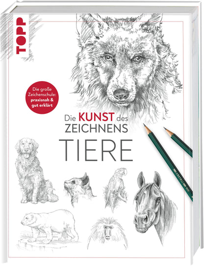 Frech Die Kunst des Zeichnens - Tiere (Deutsch, 2020, frechverlag)