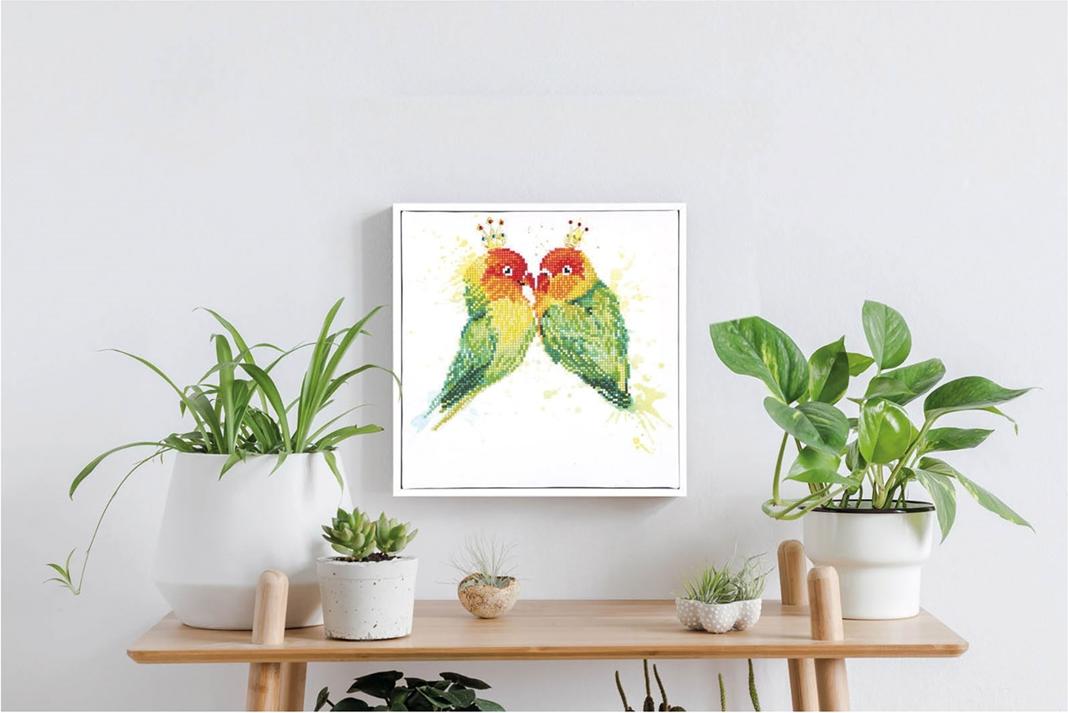 Diamond Dotz Love Birds