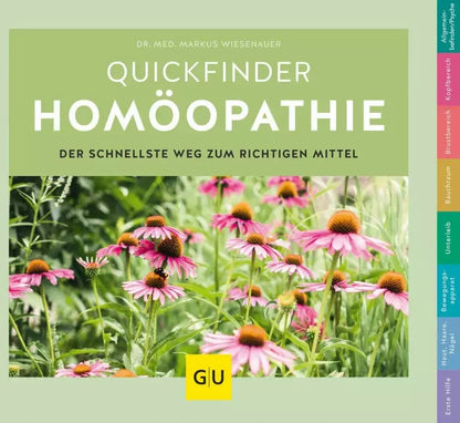 GU Quickfinder Homöopathie (Deutsch, 2018, Markus Wiesenauer)