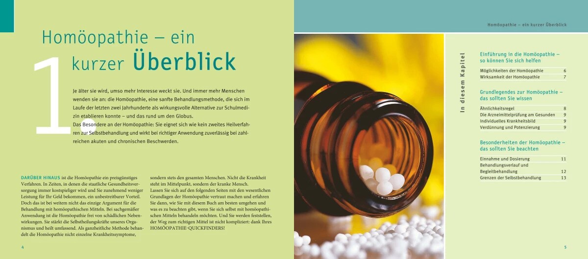 GU Quickfinder Homöopathie (Deutsch, 2018, Markus Wiesenauer)