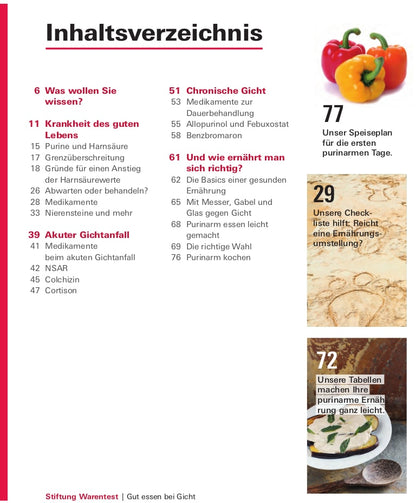 Stiftung Warentest Gut essen bei Gicht (Deutsch, 2021, Dagmar von Cramm)