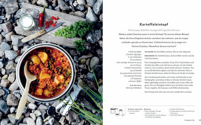 Südwest Nachhaltig Kochen für draußen und unterwegs (Deutsch, 2024, Hanna Olvenmark, Katrin Höller)