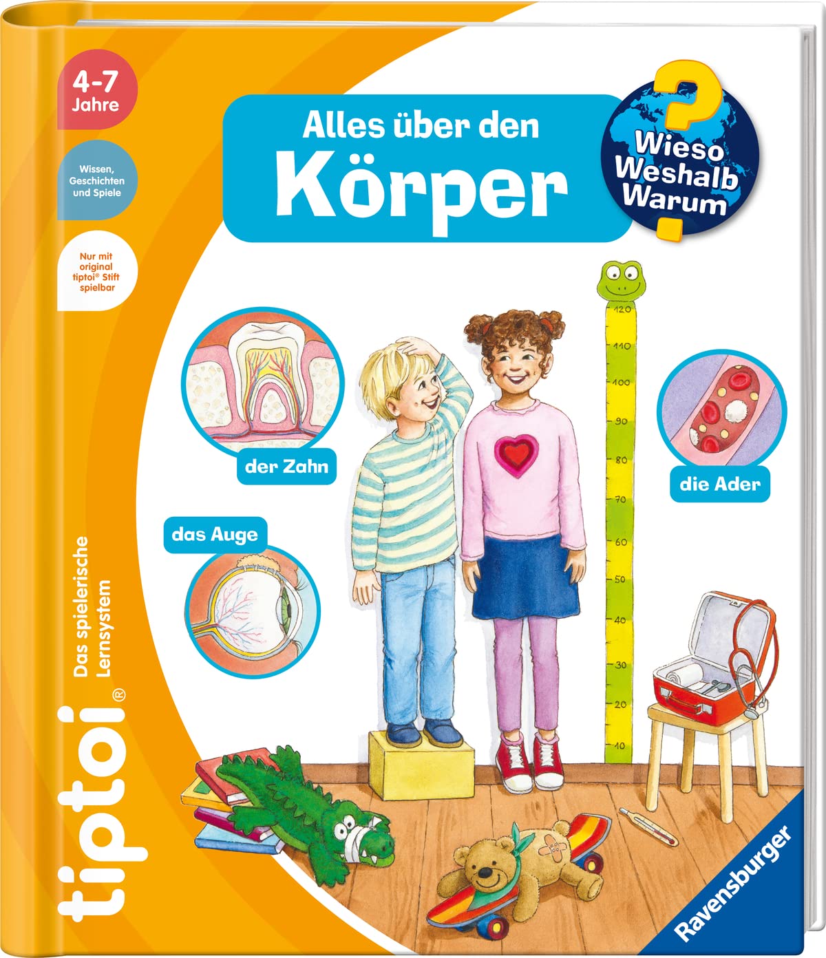 tiptoi tiptoi - Körper (Deutsch, 2022, Heike Tober, Constanze Schargan)