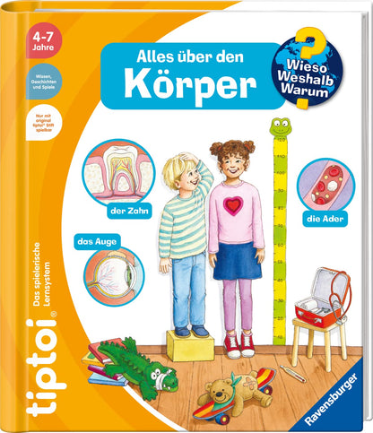 tiptoi tiptoi - Körper (Deutsch, 2022, Heike Tober, Constanze Schargan)