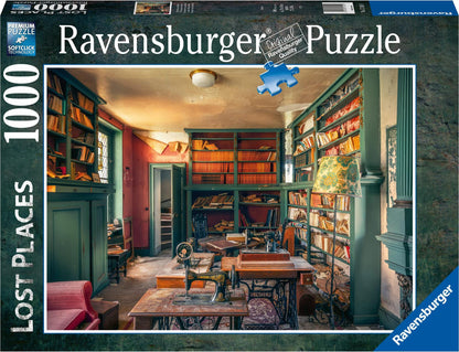 Ravensburger Puzzle - Mysterious castle library - Lost Places 1000 Teile