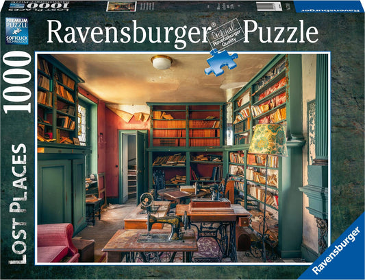Ravensburger Puzzle - Mysterious castle library - Lost Places 1000 Teile