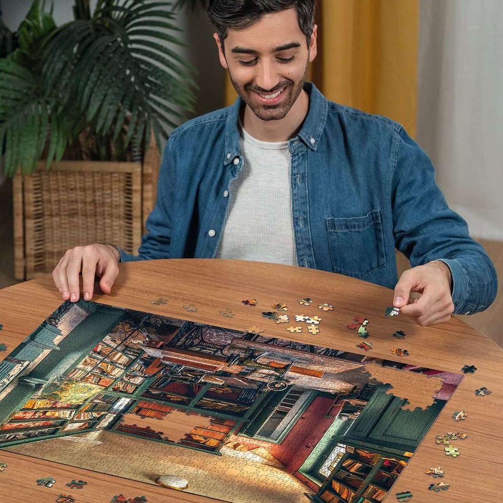 Ravensburger Puzzle - Mysterious castle library - Lost Places 1000 Teile