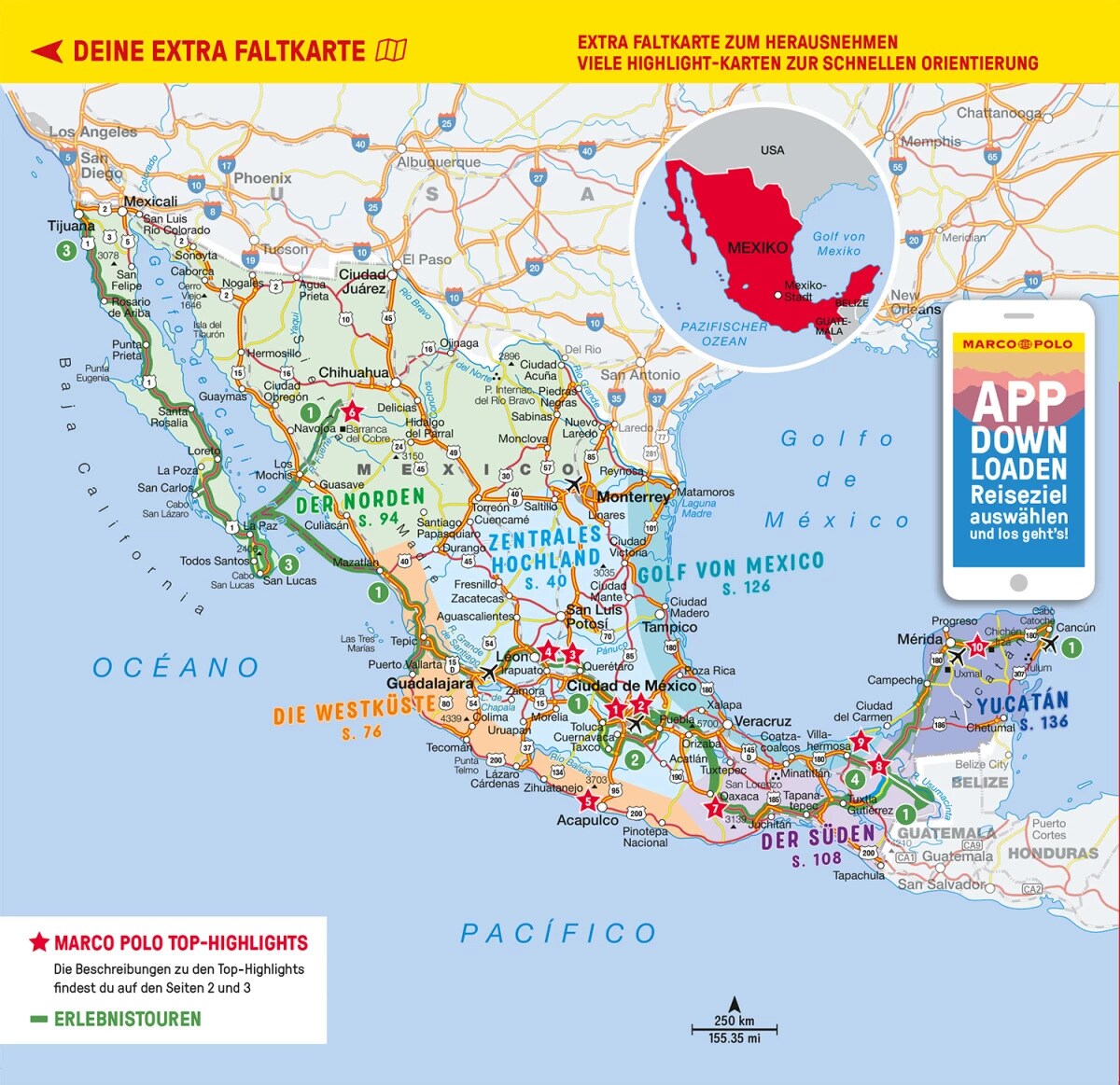 Marco Polo Reiseführer Mexiko (Deutsch, 2023, Thomas Bassen, Manfred W?bcke, Birgit M?ller-W?bcke)