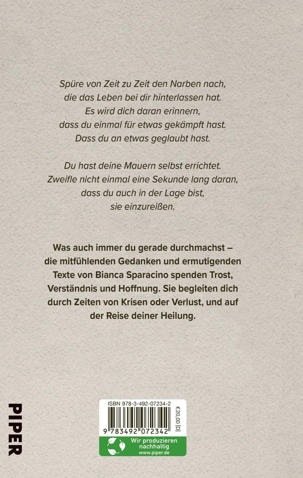 Piper The Strength In Our Scars (Deutsch, 2023, Bianca Sparacino)