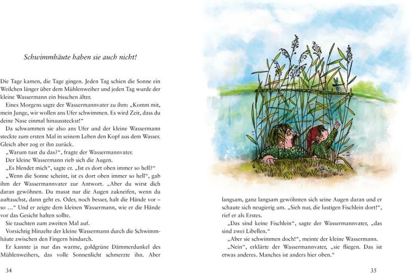 Thienemann Der kleine Wassermann (Deutsch, 2023, Mathias Weber, Winnie Gebhardt, Otfried Preussler)