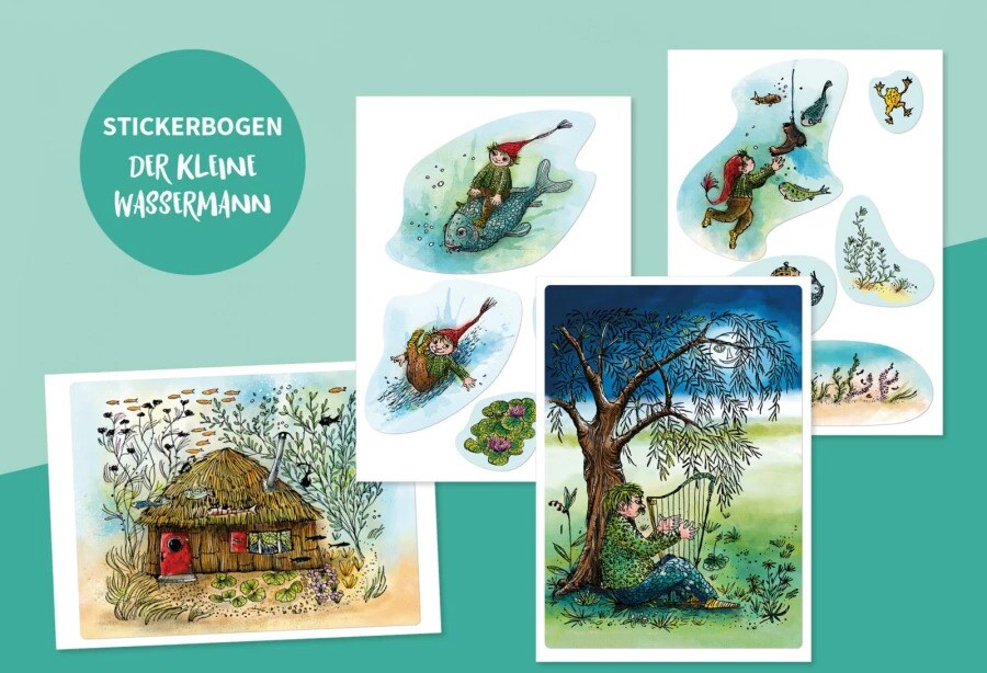 Thienemann Der kleine Wassermann (Deutsch, 2023, Mathias Weber, Winnie Gebhardt, Otfried Preussler)