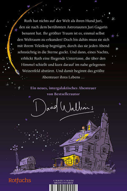 S. Fischer Publishing Spaceboy (Deutsch, 2024, David Walliams, Adam Stower, Bettina Münch)