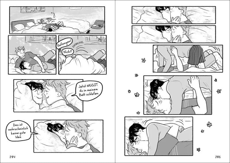 Loewe Verlag Heartstopper Volume 3 (deutsche Hardcover-Ausgabe) (Deutsch, 2022, Alice Oseman, Vanessa Walder, Loewe Graphix)