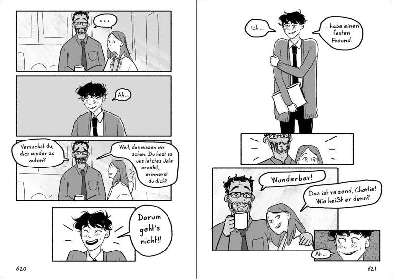 Loewe Verlag Heartstopper Volume 3 (deutsche Hardcover-Ausgabe) (Deutsch, 2022, Alice Oseman, Vanessa Walder, Loewe Graphix)