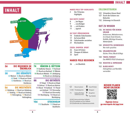 Marco Polo Reiseführer Südschweden, Stockholm (Deutsch, 2023, Tatjana Reiff)