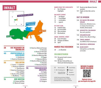 Marco Polo Reiseführer Elba, Toskanischer Archipel (Deutsch, 2023, Maximilian Fleschhut)