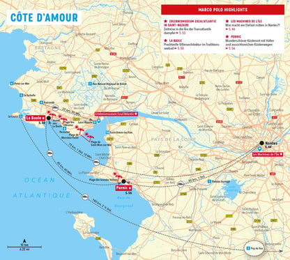 Marco Polo Reiseführer Französische Atlantikküste (Deutsch, 2023, Stefanie Bisping)