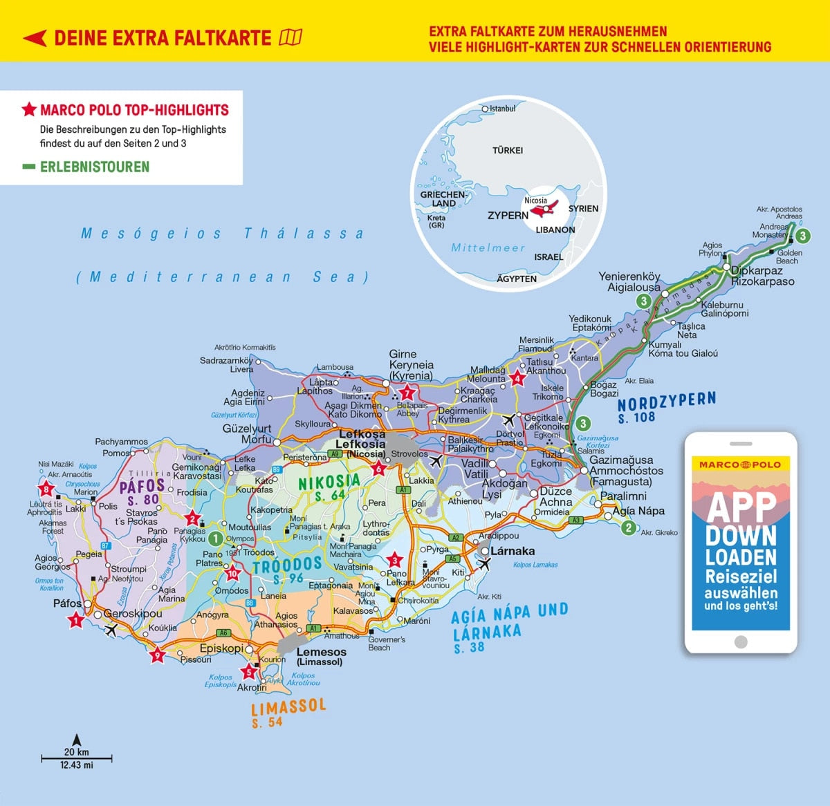 Marco Polo Reiseführer Zypern Nord und Süd (Deutsch, 2023, Christiane Sternberg)