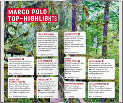Marco Polo Reiseführer Kanada West, Rocky Mountains, Vancouver (Deutsch, 2023, Karl Teuschl)
