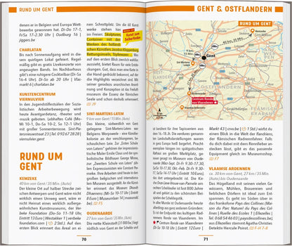 Marco Polo Reiseführer Flandern, Antwerpen, Brügge, Gent (Deutsch, 2024, Sven Claude Bettinger, Françoise Hauser)